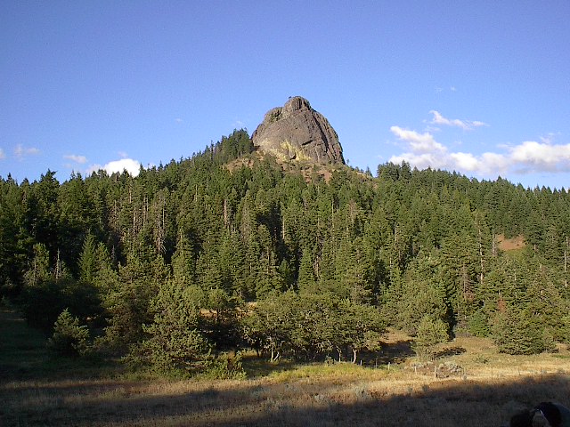 Pilot Rock, the “Standing Stone” in the Siskiyou Mountains